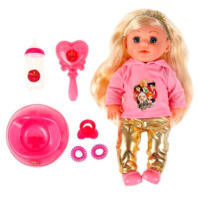 Интерактивная кукла Царевны Карапуз Y30SBB-DPC-5PR-RU Интерактивная кукла Царевны Карапуз Y30SBB-DPC-5PR-RU